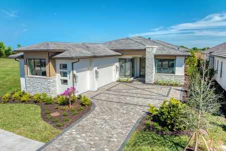 New construction Single-Family house 8307 Lake Club Blvd, Lakewood Ranch, FL 34202 plan Sapphire - image