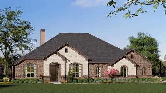 New construction Single-Family house 153 Mockingbird Hill Dr, Joshua, TX 76058 plan Concept 3141 - image