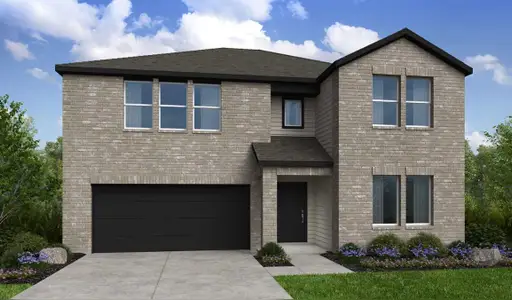 New construction Single-Family house 200 Childress St, Hutto, TX 78634 plan Wren - image