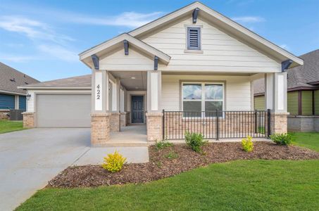 New construction Single-Family house 422 Rose Ave, Cleburne, TX 76033 Cardinal- photo 0