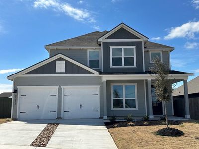 New construction Single-Family house 9317 Gladsome Path, Manor, TX 78653 Yoakum- photo 0