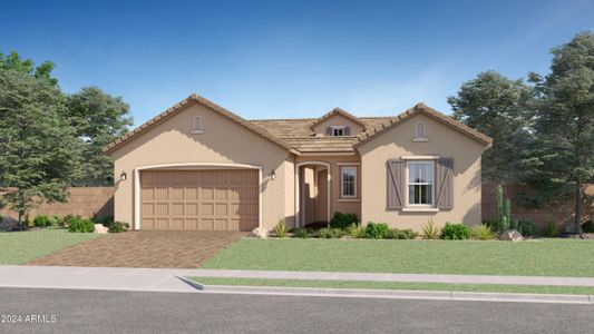 New construction Single-Family house 23082 E Lords Way, Queen Creek, AZ 85142 Aspen Plan 4578- photo 0