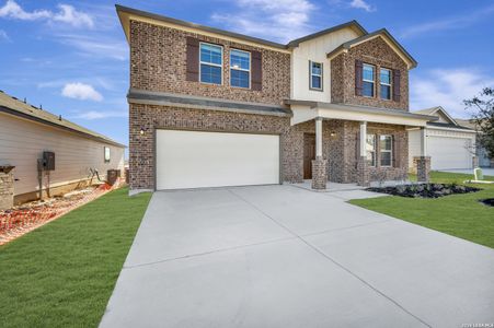 New construction Single-Family house 10330 Goodison Dr, Converse, TX 78109 plan Columbus - 40' Smart Series - image