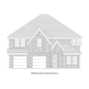 New construction Single-Family house 3336 Edgewood Creek Blvd, Celina, TX 75009 plan Princeton F-EW (w/Media) - image