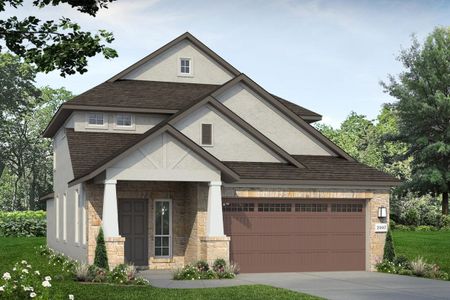 New construction Single-Family house 2605 Sam Bass Rd, Unit 17, Round Rock, TX 78681 plan Clear Creek 2107 - image