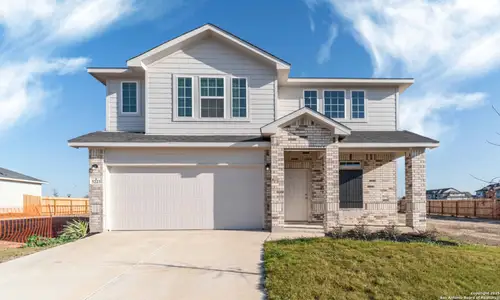 New construction Single-Family house 5223 Olene Flts, Von Ormy, TX 78073 plan Lavaca - image