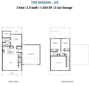 New construction Single-Family house Montgomery, TX 77356 plan The Edison - image 3