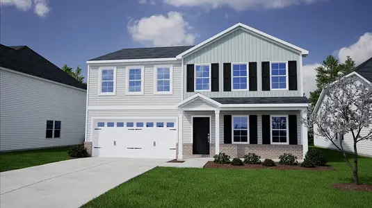 New construction Single-Family house 102 Alice Trace Pl, Angier, NC 27501 plan McDowell - image