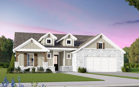 New construction Single-Family house 111 Yellowcress Ln, San Marcos, TX 78666 plan Auburn - image