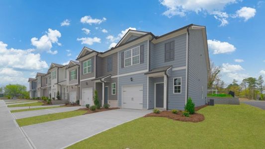 New construction Townhouse house 2031 Roseleigh Dr, Douglasville, GA 30134 plan Pearson II - image