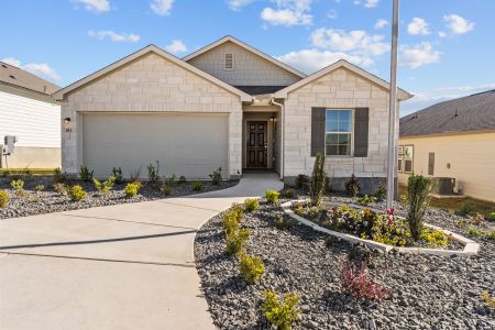 New construction Single-Family house 241 Gathering Drive, San Antonio, TX 78245 Freestone- photo 0