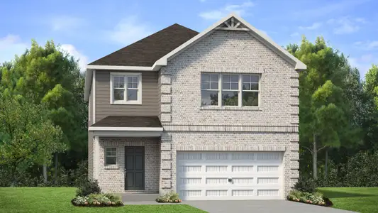 New construction Single-Family house 11695 Brightside Pkwy, Hampton, GA 30228 plan Zoey II - image