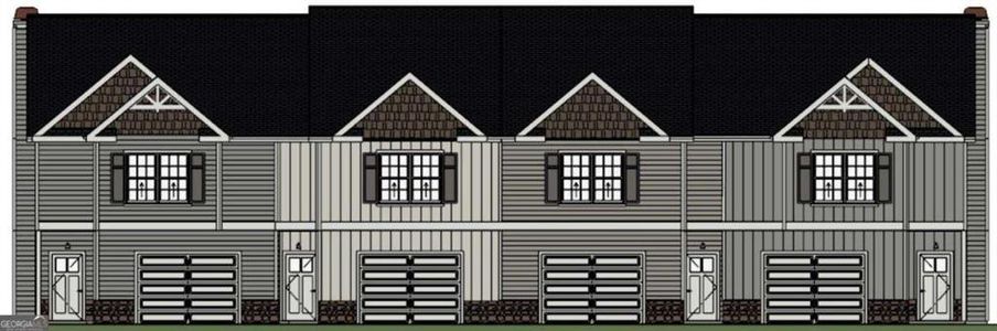 New construction Townhouse house 6370 Pine Rdg, Lula, GA 30554 - image