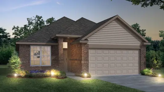 New construction Single-Family house 1205 Wind Drift Wy, Fort Worth, TX 76131 plan The Palermo - image