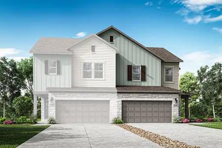 New construction Duplex house 304 Emerie Wy, Georgetown, TX 78626 Bryant- photo 0 0