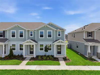 New construction Townhouse house 10023 Gazebo Aly, Orlando, FL 32832 plan Catalina II - image