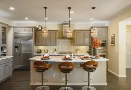 New construction Single-Family house 276 E Bracciano Ave, Queen Creek, AZ 85140 plan Nice Elevation B - image