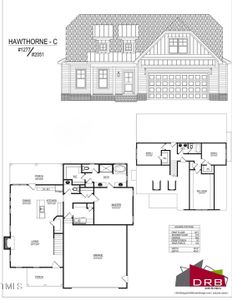 New construction Single-Family house 1301 Parkertown Rd, Four Oaks, NC 27524 null- photo 0