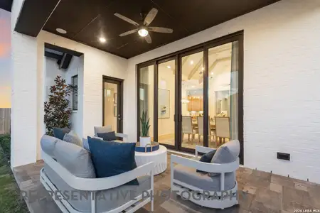 New construction Single-Family house 132 Rainwater Crk, Boerne, TX 78006 plan Surrey - image