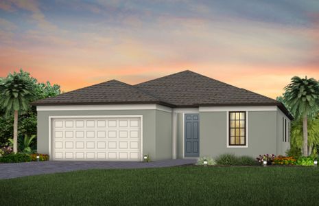New construction Single-Family house 3211 Winding Creek Trl, North Port, FL 34289 plan Medina - image