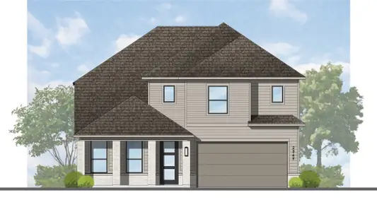 New construction Single-Family house 12306 Heartvine Pkwy, Schertz, TX 78154 plan Renoir Plan - image