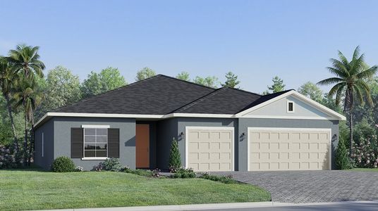 New construction Single-Family house 17836 Sw 68Th Pl, Dunnellon, FL 34432 plan Harborwalk - image