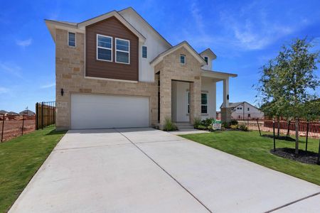 New construction Single-Family house 233 Montecido Dr, Liberty Hill, TX 78642 plan Grace - image