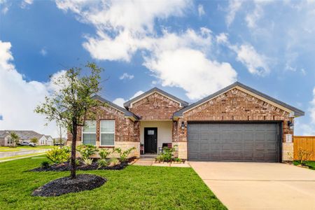New construction Single-Family house 7715 Montana Ruby Dr, Iowa Colony, TX 77583 plan DENTON - image