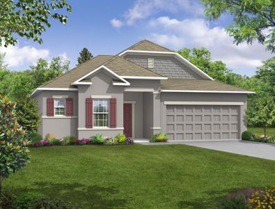 New construction Single-Family house 12515 Shafton Rd, Spring Hill, FL 34609 The Drexel- photo 0