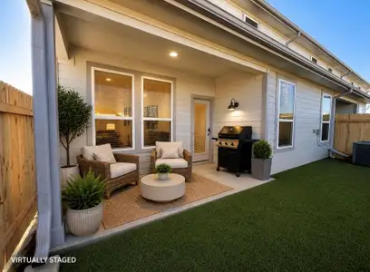 New construction Townhouse house 8534 Wellspring Lp, Round Rock, TX 78665 - image 3