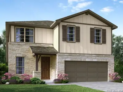 New construction Single-Family house 4217 Azalea Aly, Marion, TX 78124 plan The Sabine (3008) - image