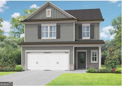 New construction Single-Family house 39 Madilyns Pl, Statham, GA 30666 plan The Mayfield - image