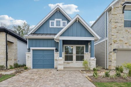 New construction Single-Family house 26253 E Outrider Banks Cir, Montgomery, TX 77316 plan Pommery – Chateau Collection - image
