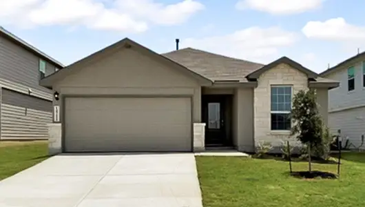 New construction Single-Family house 14751 Pearl Flts, San Antonio, TX 78253 plan The Brown - image
