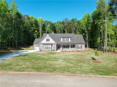 New construction Single-Family house 2124 Ella Springs Dr, Covington, GA 30014 plan (GA) Riley A.5 3 Side Entry - image