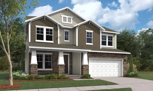 New construction Single-Family house 5082 Puddle Pond Rd, Indian Trail, NC 28079 plan Millbrook - image
