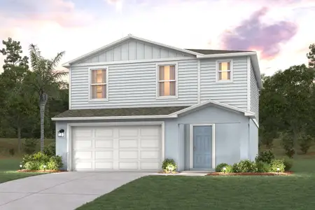 New construction Single-Family house 2526 Cardamom Ct, Haines City, FL 33844 plan Lynford II - image