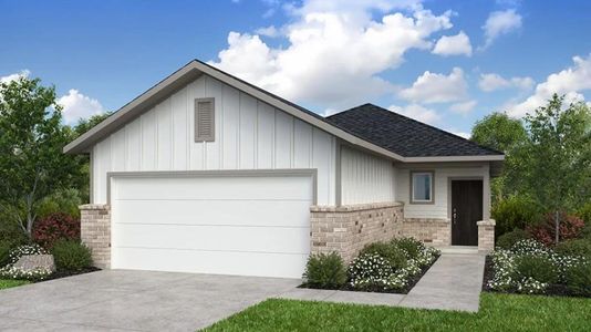 New construction Single-Family house 17410 Lush Laurel Ln, Hockley, TX 77447 plan Austin - image
