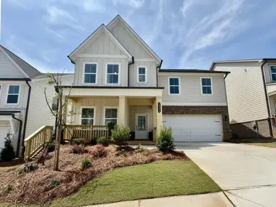 New construction Single-Family house 5344 Frontier Ct, Flowery Branch, GA 30542 plan Pearson - image