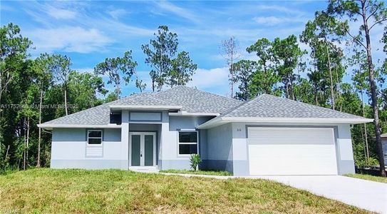 New construction Single-Family house 111 Monroe Ave, Lehigh Acres, FL 33936 - image