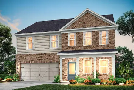 New construction Single-Family house 1686 Branch Creek Dr, Cumming, GA 30040 plan Hampton - image