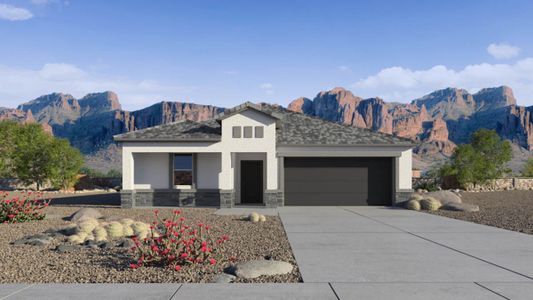 New construction Single-Family house 1326 W Kennedy Ave, Coolidge, AZ 85128 Cali- photo 0