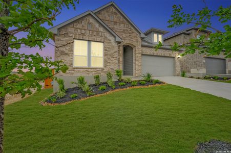 New construction Single-Family house 1827 Lost Cedar, New Braunfels, TX 78132 plan The Cherry Blossom - image