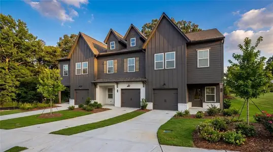 New construction Townhouse house 74 Fausett Ln, Dawsonville, GA 30534 - image