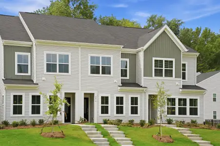 New construction Townhouse house 4618 Lakeview Rd, Charlotte, NC 28216 plan Cannalily - image