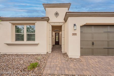 New construction Single-Family house 408 E Bittercress Ave, Queen Creek, AZ 85140 Cannes- photo 0