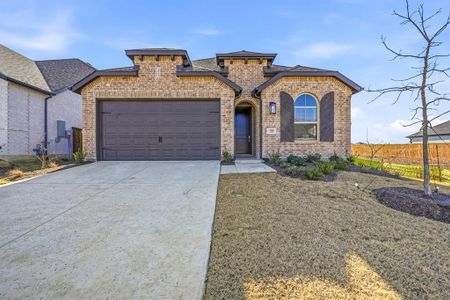 New construction Single-Family house 3709 American Paint Dr, Aubrey, TX 76227 plan Escalade Plan - image
