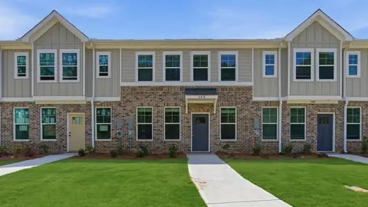 New construction Townhouse house 200 Flier Dr, McDonough, GA 30253 plan Mitchell - image