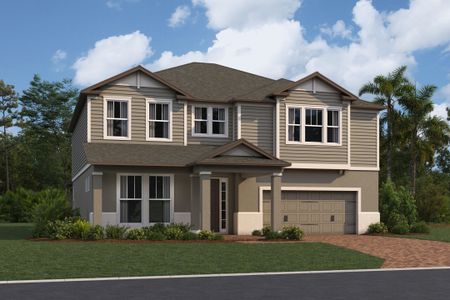 New construction Single-Family house 3126 Wolf Lake Ave, Apopka, FL 32712 plan Glenwood - image