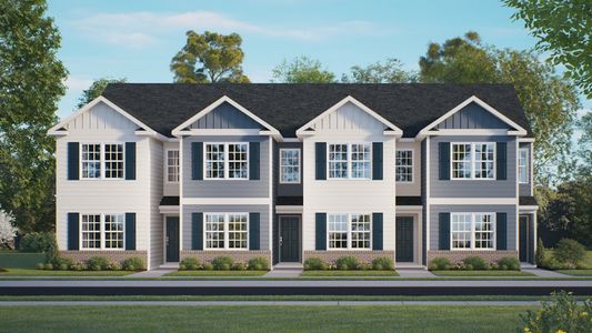 New construction Townhouse house 8746 Asher Gray Wy, Raleigh, NC 27616 null- photo 0